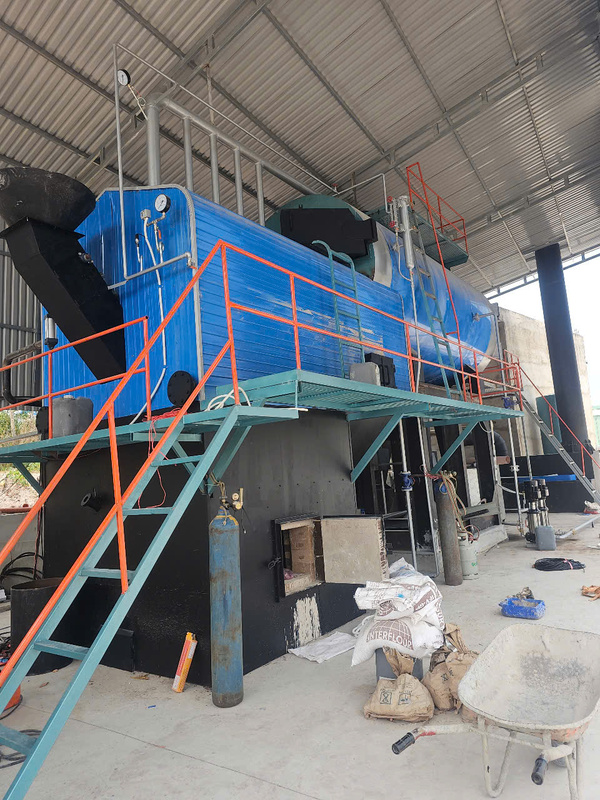 Thi công lắp đặt nồi hơi bán tầng sôi